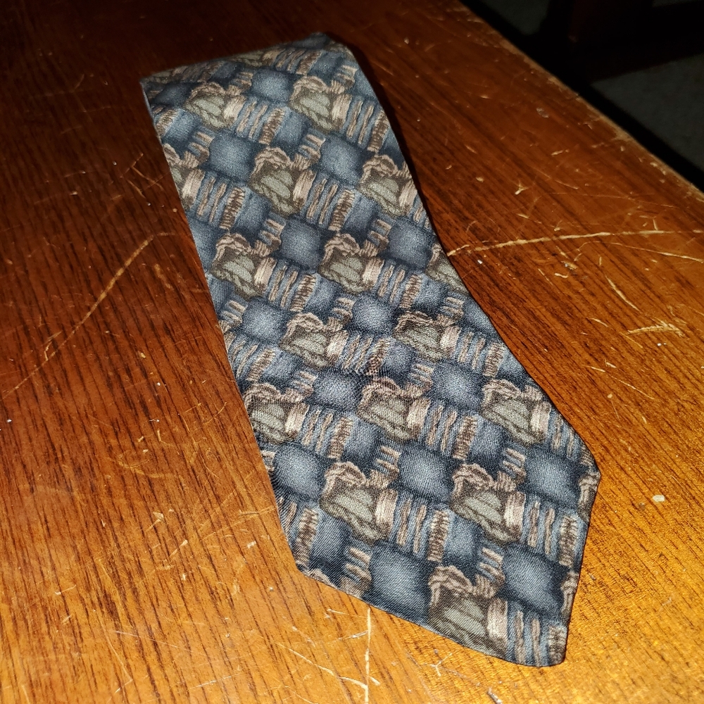 Vintage J. Garcia 100% Silk Tie Collection Seven War